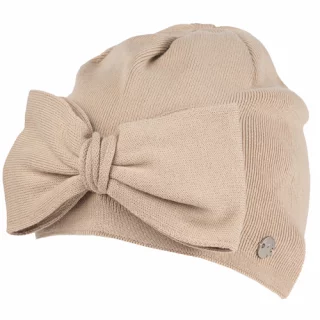 Beanie Organic Cotton Bow