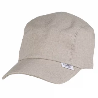 Five Panel Cap Linen Natural