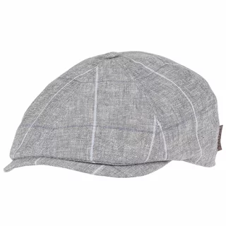 Flat cap Rocky Gen Linen Blend Check