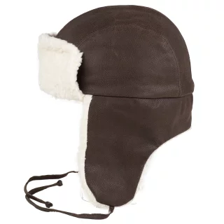 Aviator Hat Leather