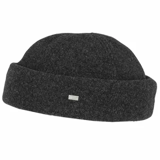 Docker Ola Gen Wool Anthracite Talvihattu