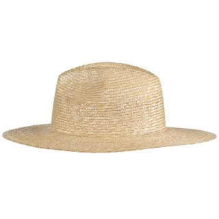 Straw Hat Fedora Nude