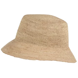 Bucket Hat Raffia Crochet