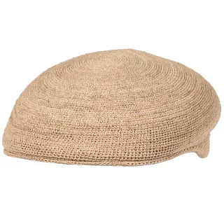 Flat Cap Raffia