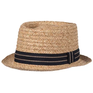 Pork Pie Straw Hat