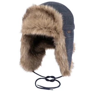 Aviator Hat Recycled Wool