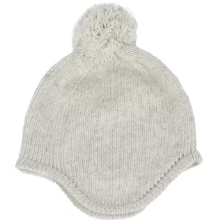 Kids Beanie Alpaca Blend Pom Pom