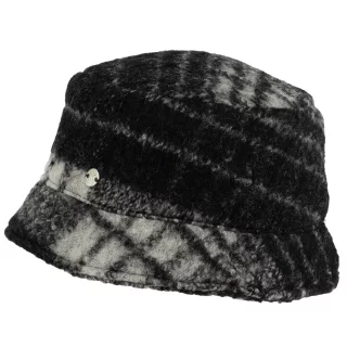 Bucket Hat Wool Check