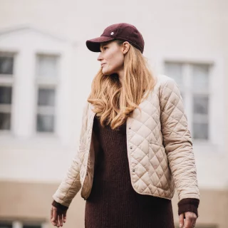 Baseball Cap Shetland Wool Vinterkeps