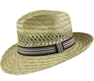 Havanna Straw Fedora 1701 olkihattu