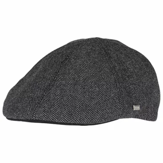 Macon 56 Herringbone Flat Cap