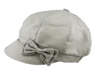 Pellavalakki Mia Linen Bow