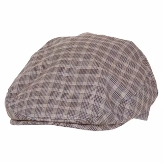 Flat Cap Eero Gen Cotton Check